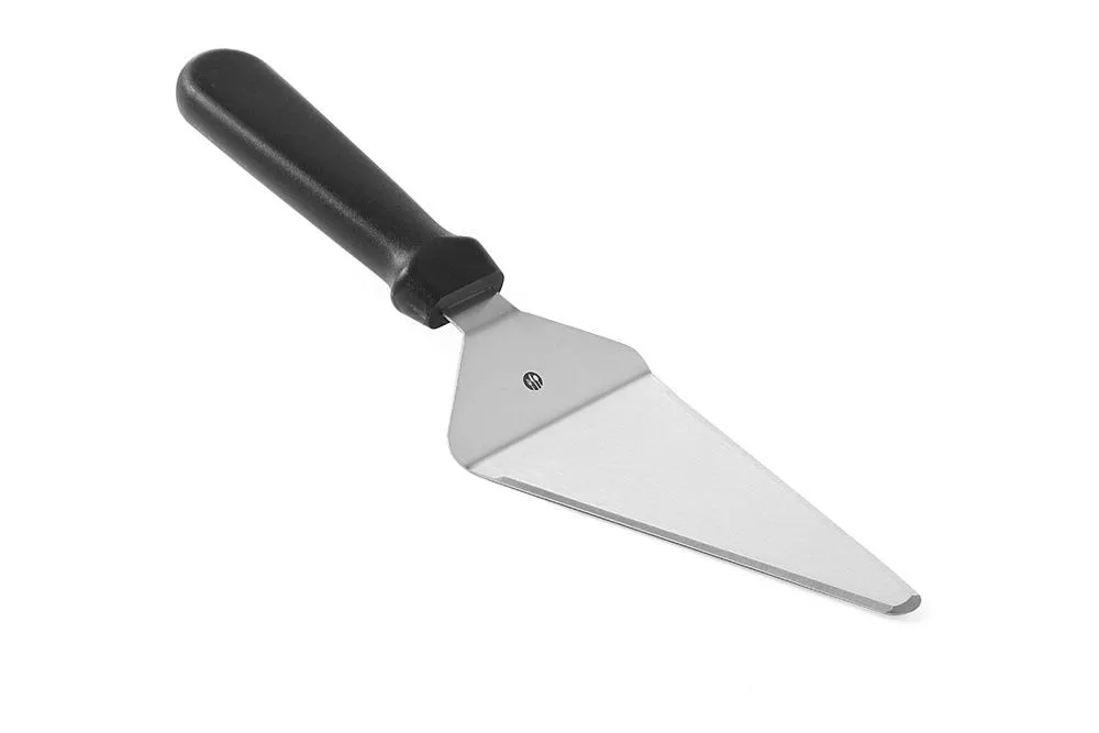 Pala per torta in acciaio inossidabile con manico in PP - 295 x 75 mm