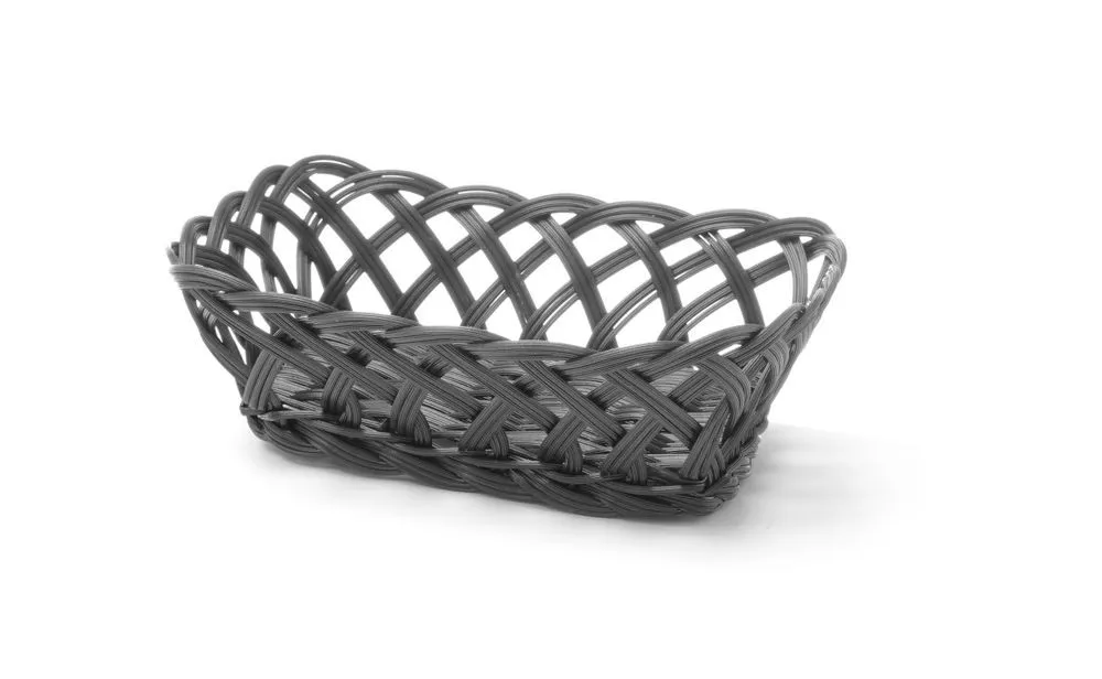 Cestino Intrecciato Rettangolare - 225 x 150 mm
