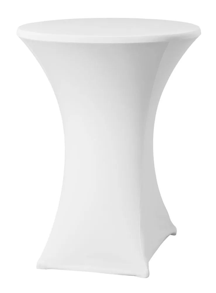 Copertura per Tavolo Alto Bianco - 700 mm di Diametro