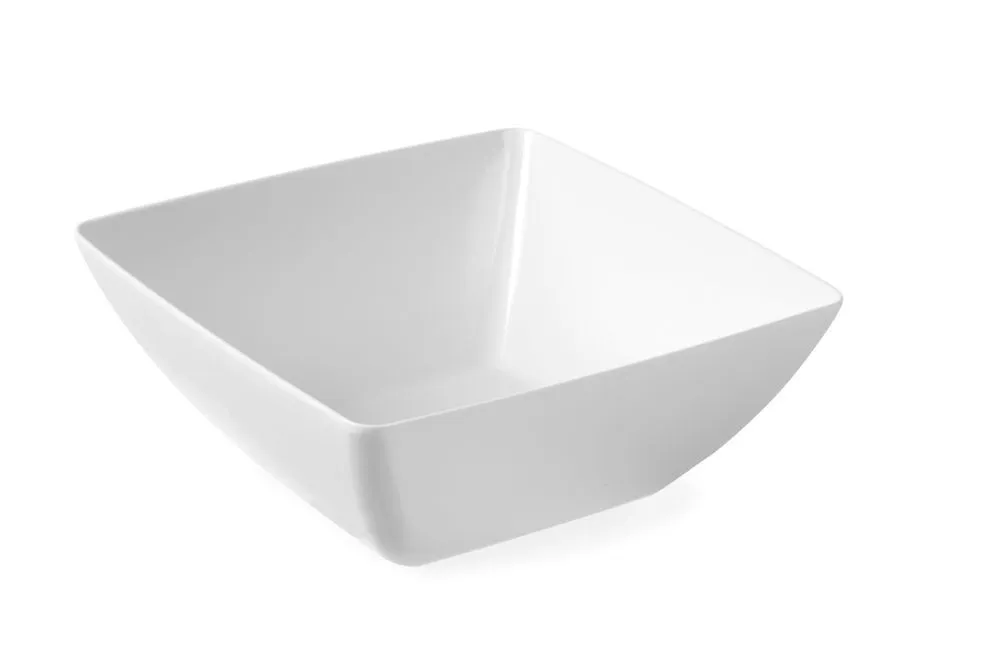 Insalatiera quadrata bianca - 270 x 270 mm