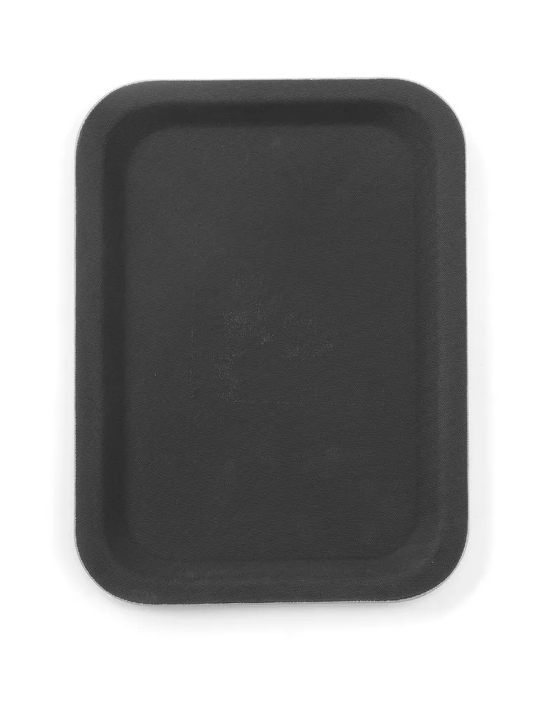 Piatto rettangolare in fibra di vetro - Nero - 280 x 200 mm