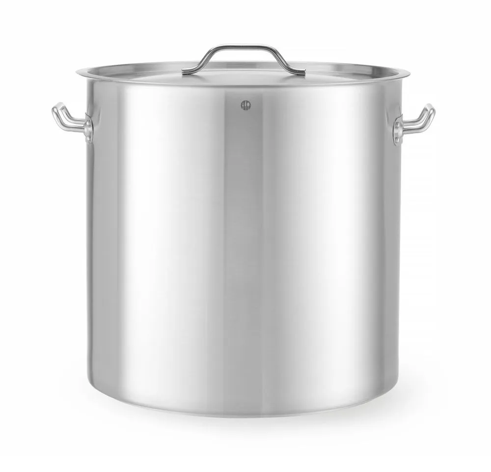 Marmitta con coperchio in acciaio inossidabile Budget Line - ø 45 cm - 71 L