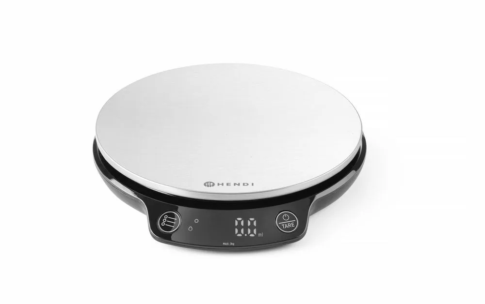 Bilancia da cucina digitale di alta precisione con timer - Capacità 3 kg