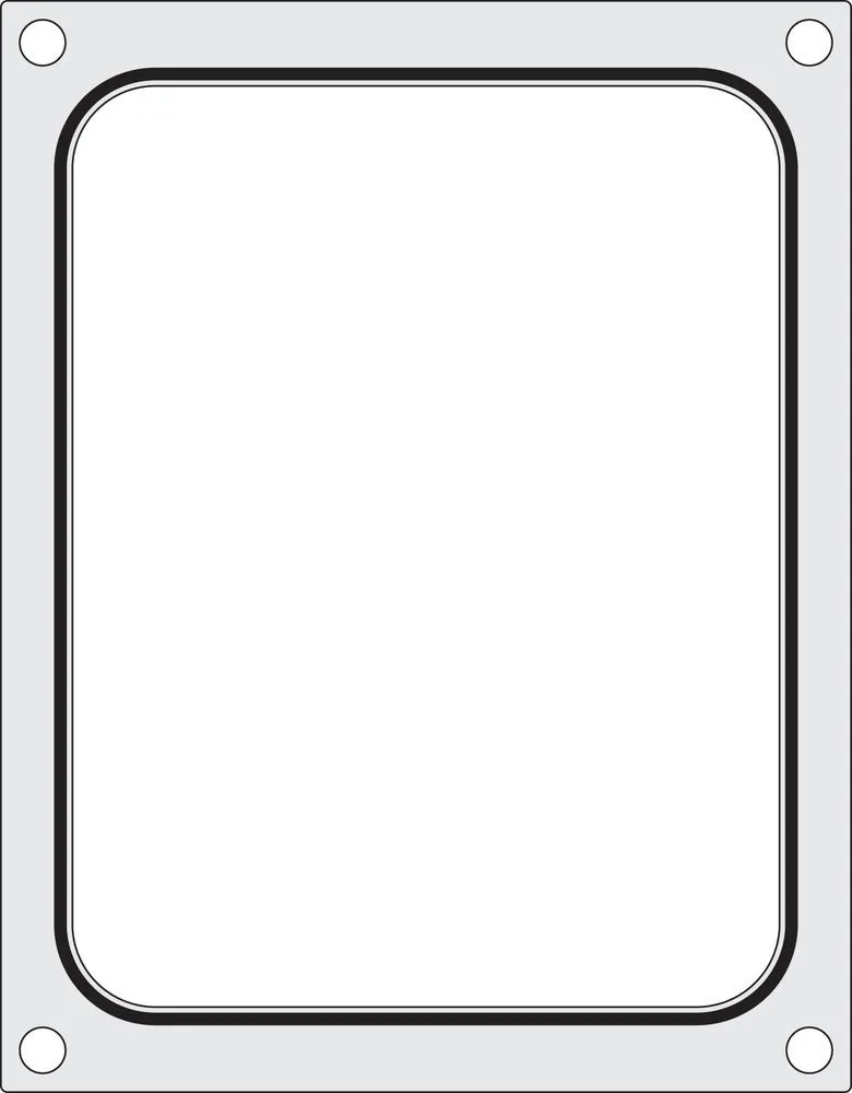Matrice di sigillatura per sigillatrice manuale - 227 x 178 mm