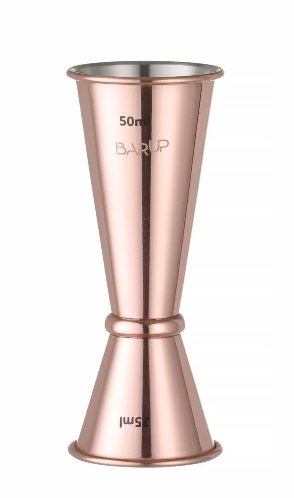 Dosatore doppio con anello - 25 e 50 ml