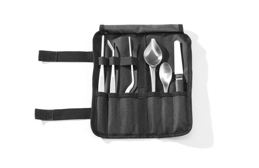 Set di 6 tovaglioli da cucina in raso