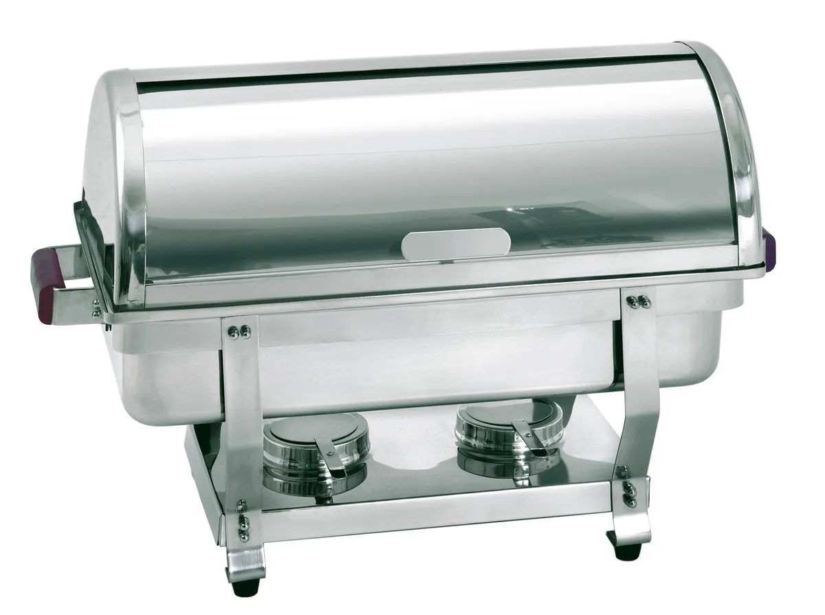 Chafing Dish con coperchio scorrevole da 9 L - GN 1/1