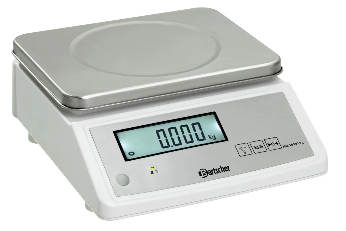 Bilancia da cucina elettronica con portata di 15 kg