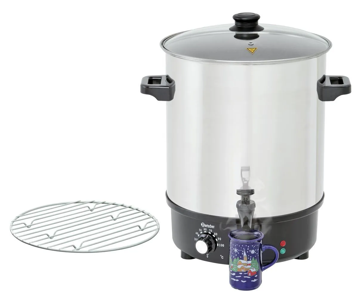 Marmite di vino caldo e sterilizzatore per conserve - 30 L