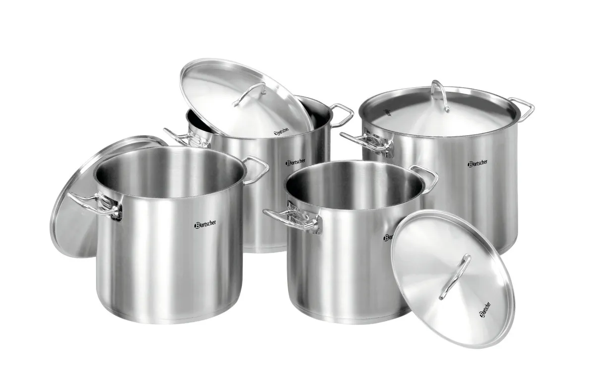 Set di 4 pentole - ø 24 a 30 cm - da 8 a 15 L