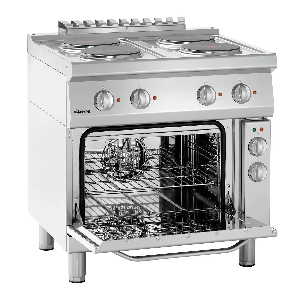 Forno Serie 700 - 4 Piastre & Forno GN1/1
