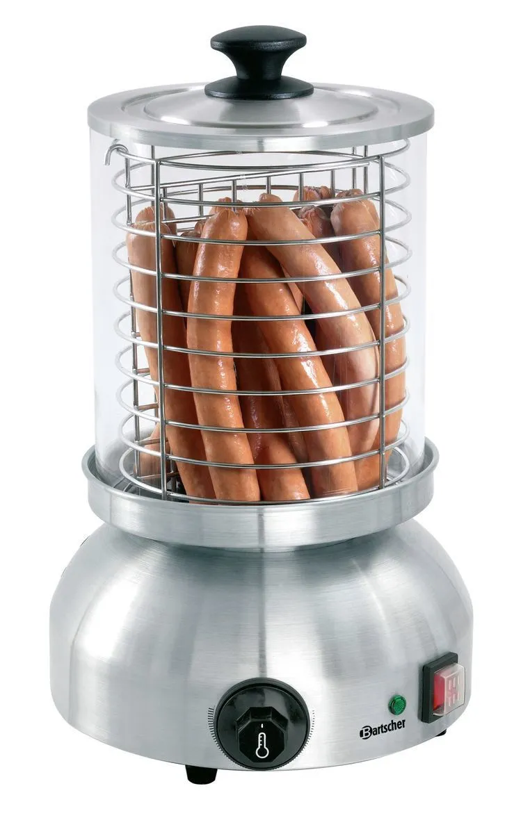 Scalda Salsicce con Base Rotonda