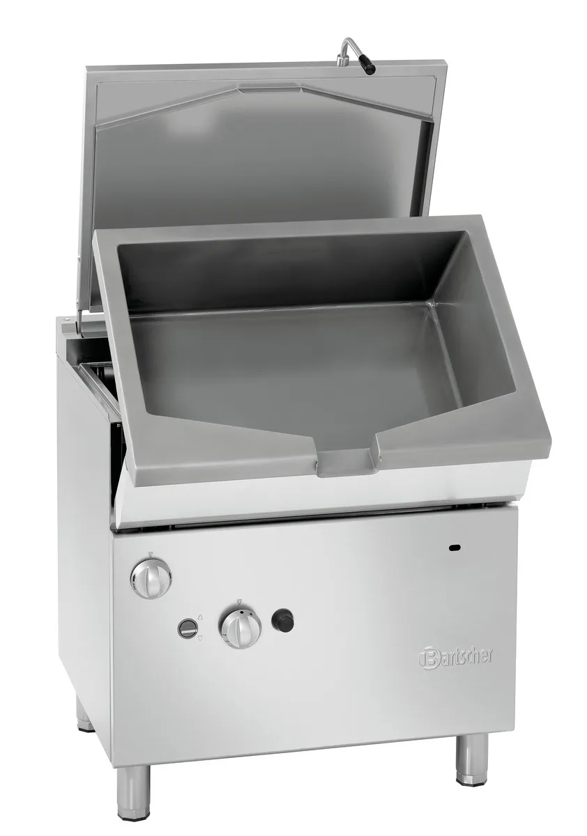 Brasiera Basculante a Gas Motorizzata - 60 L