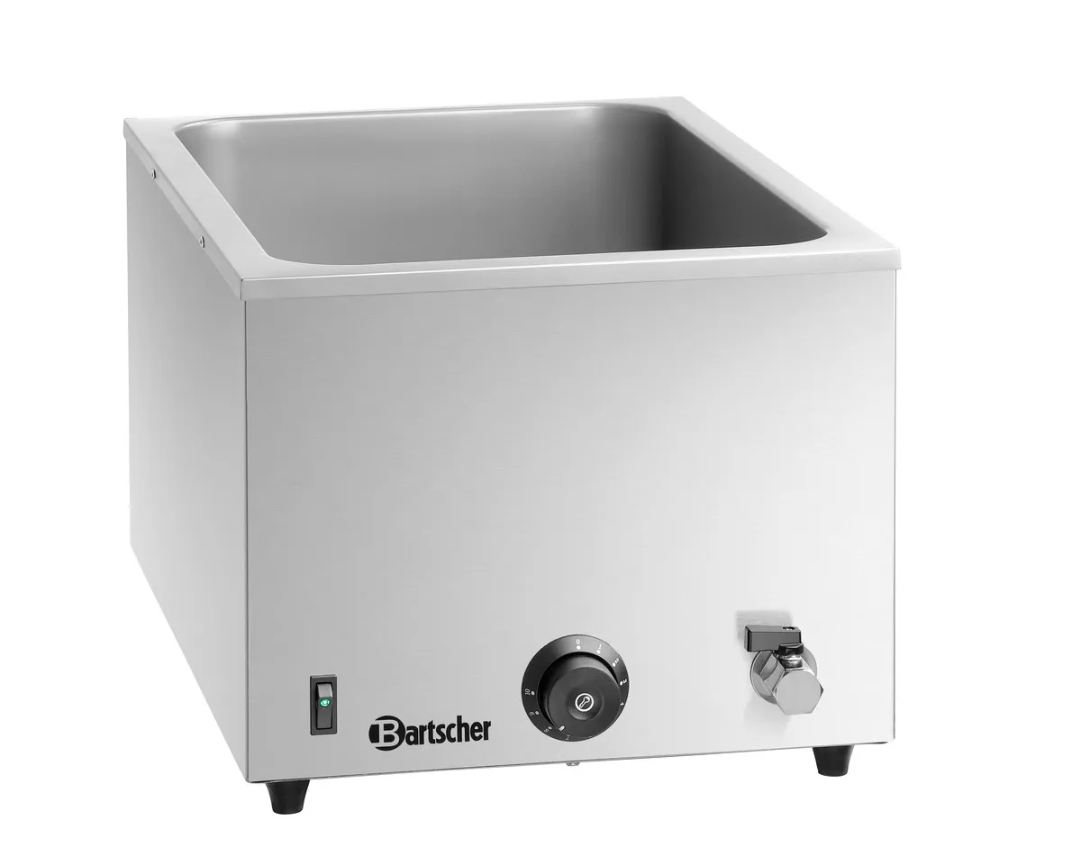 Bagno Maria GN 1/1 con rubinetto di scarico