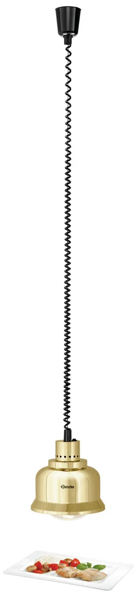 Lampada Riscaldante Infrarossi Dorata
