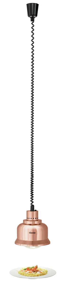 Lampada Riscaldante Infrarossi in Rame