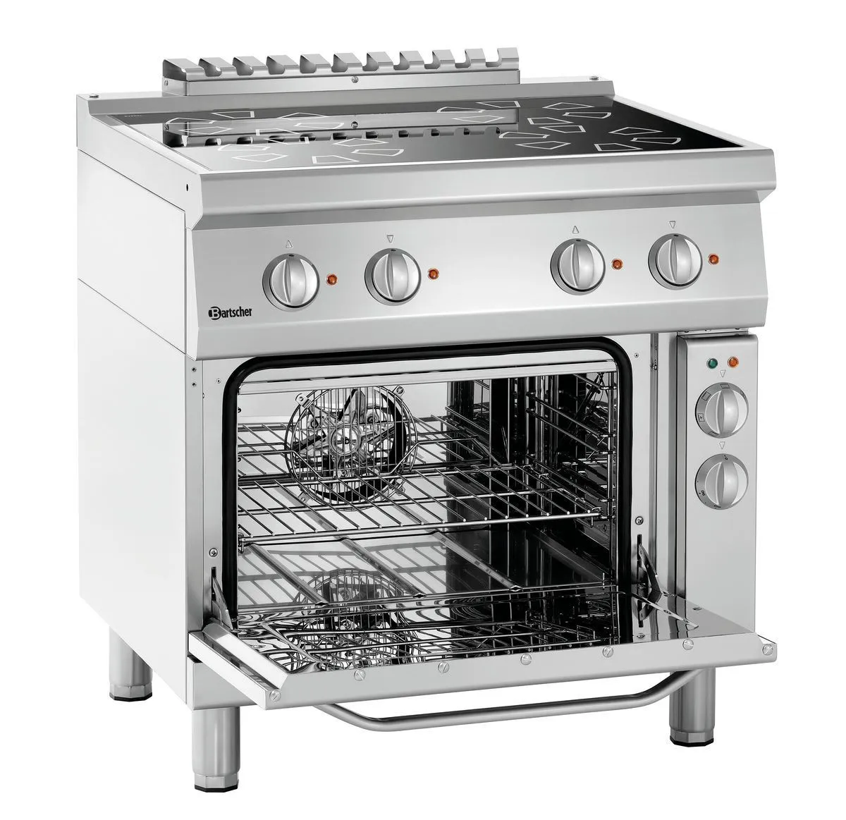 Fornello 4 Fuochi Elettrici 700 - Con Forno Elettrico