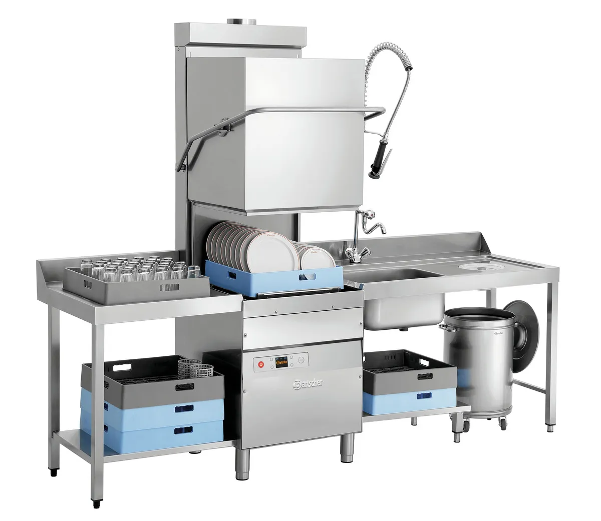 Lavastoviglie a capote DS Eco 500 LPR - 50 x 50 cm