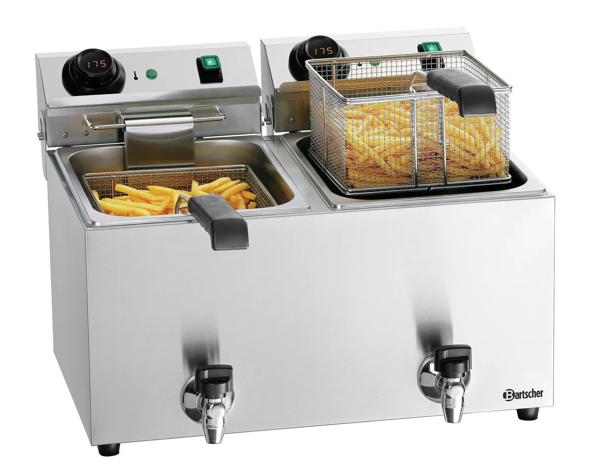 Friggitrice Snack IV Plus - 2 x 9 L
