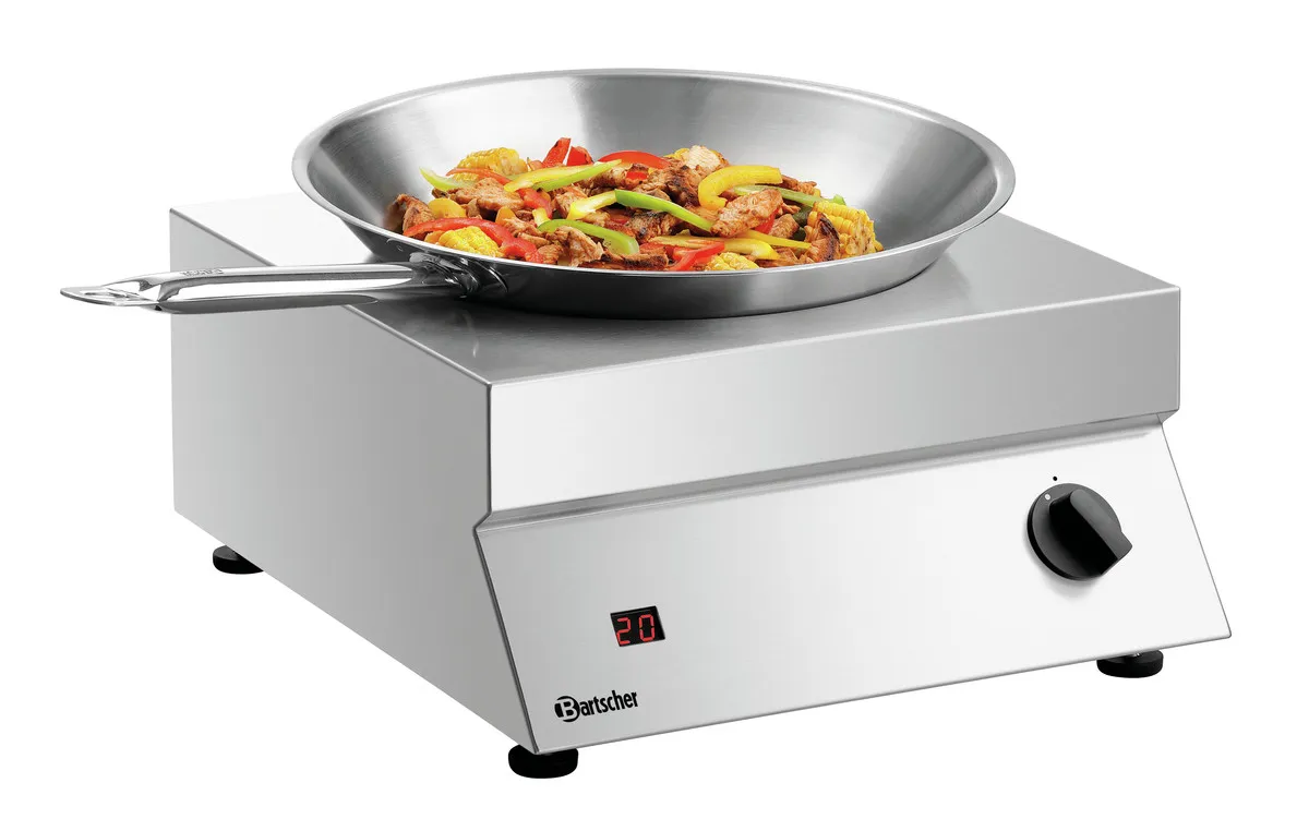 Wok a induzione - Ø 293 mm - 7000 W