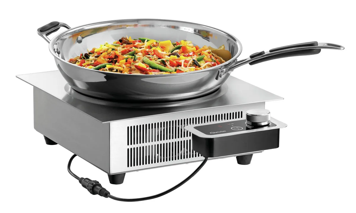 Wok a Induzione Incassabile IW35-EB - 3500 W