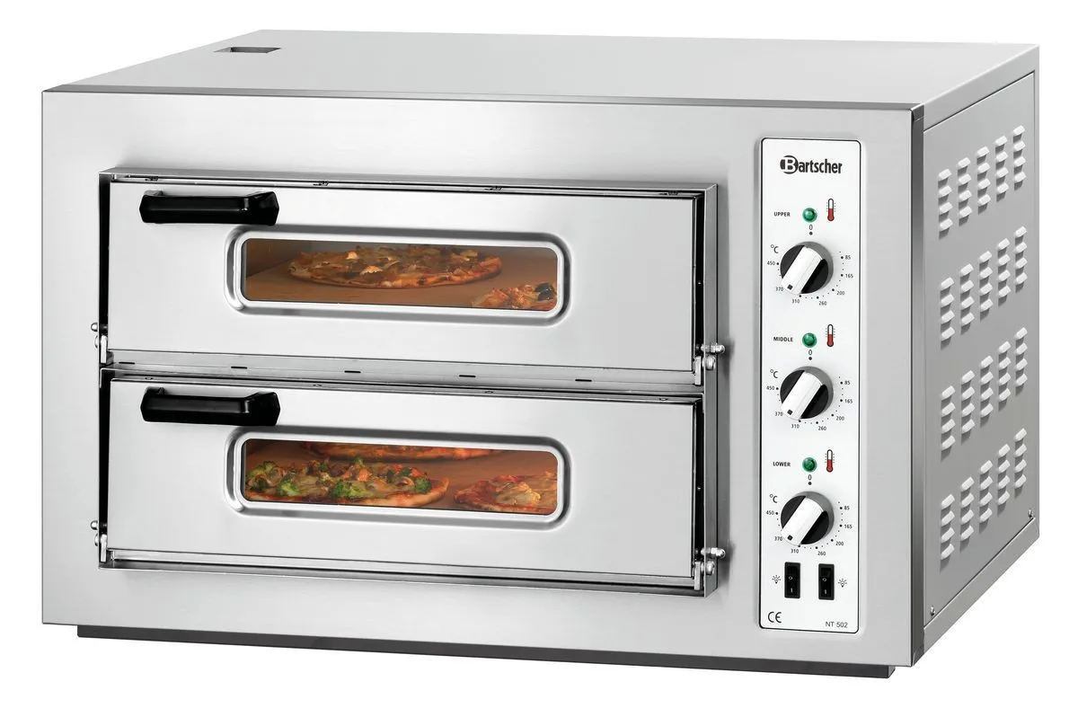 Forno per Pizza - 2 x 4 Pizze