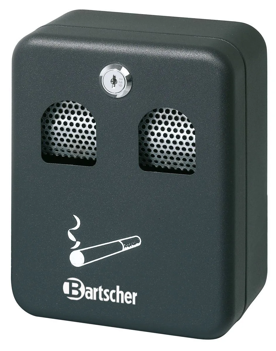Portacenere a Parete Nero - 1 L