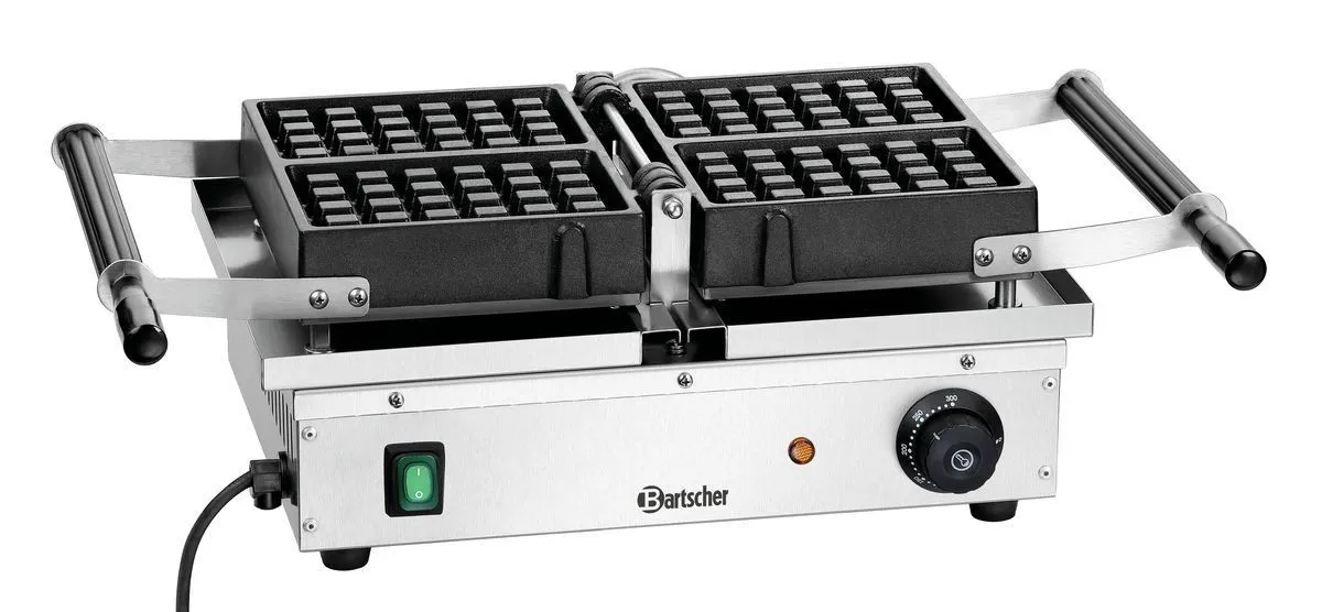 Piastra per Waffle Deluxe II Rotazione 180° - Waffle di Bruxelles