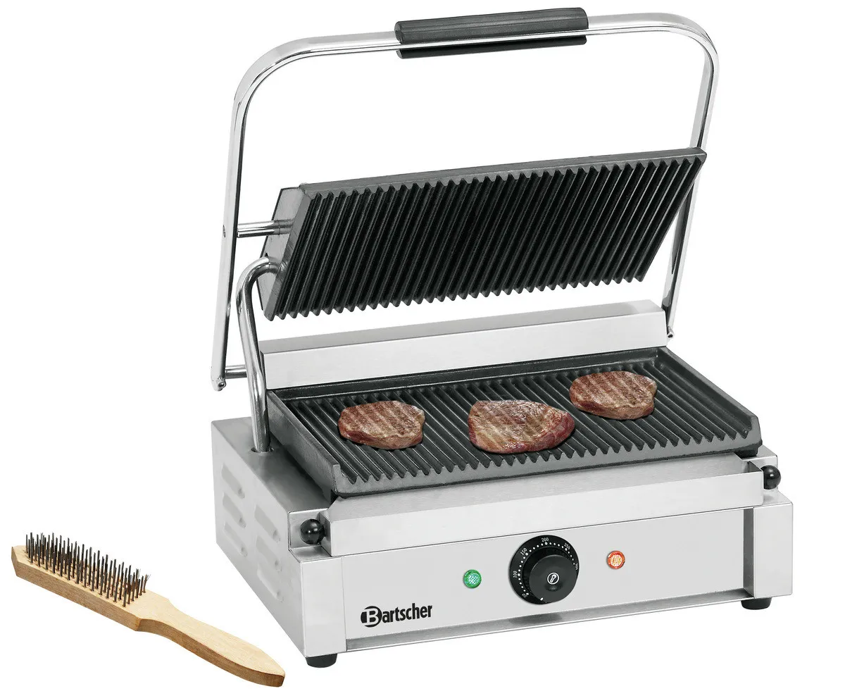Grill Panini a Contatto - Piastre Rigate
