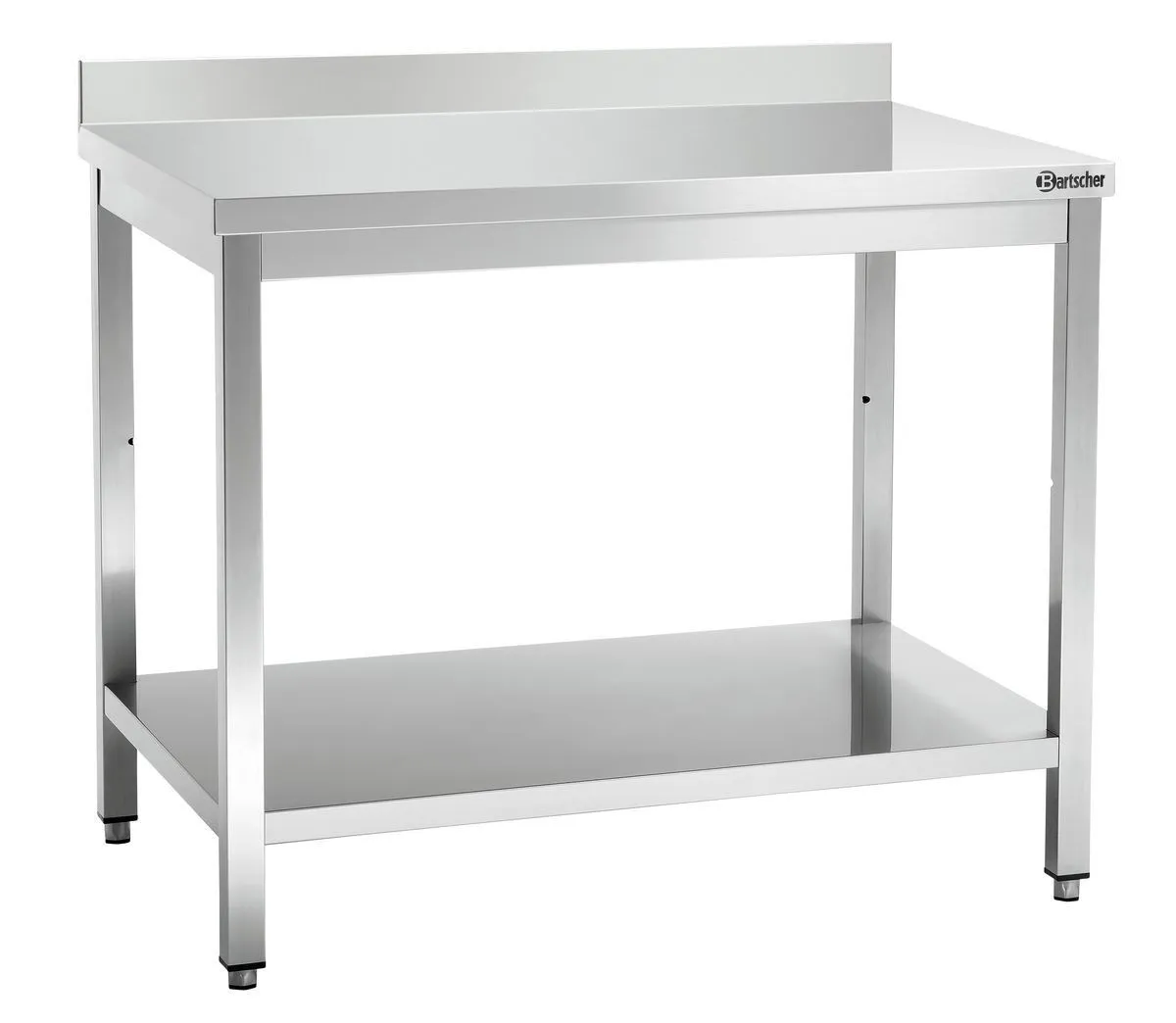 Tavolo Inox con Alzatina - L 1800 x P 700 mm