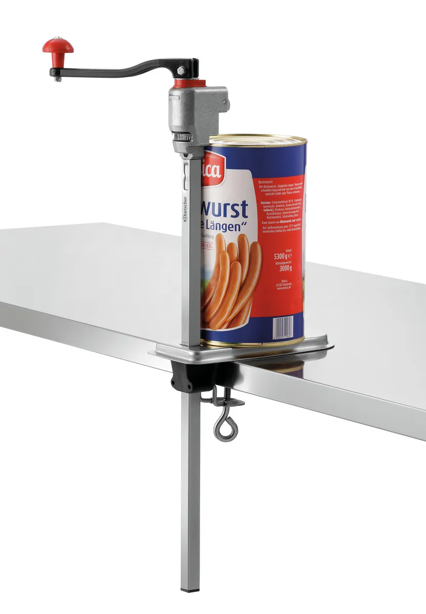 Apriscatole in acciaio inox