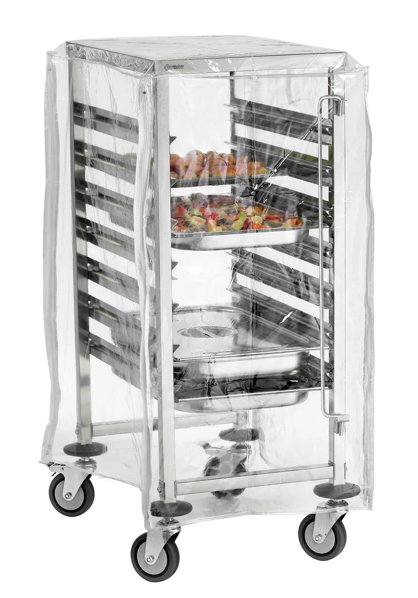 Protezione Trasparente per Carrello Gastronorm GN 1/1 - 7 Livelli