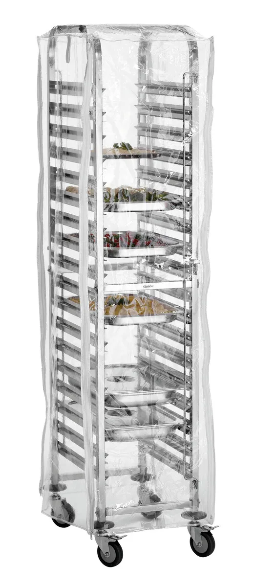 Protezione Trasparente per Carrello Euronorm 600 x 400 - 18 Livelli