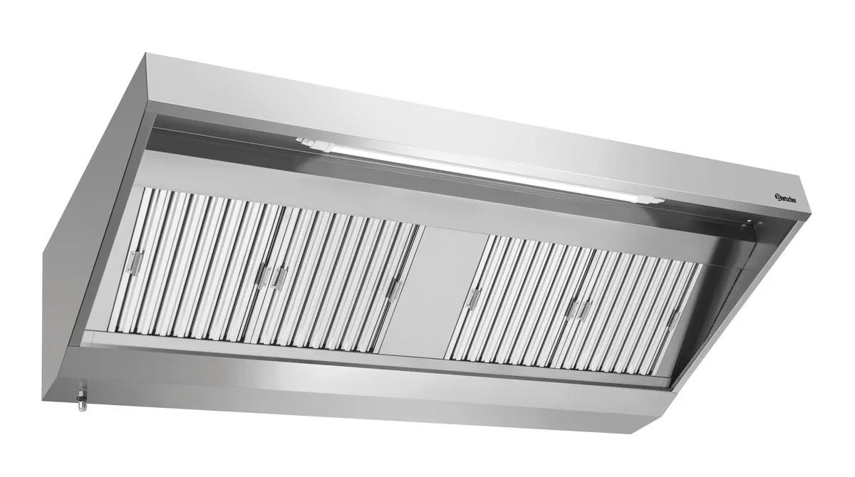 Cappa a Parete - L 2000 x P 900 mm