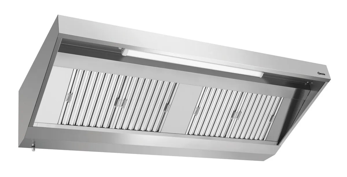 Cappa a Parete - L 2200 x P 900 mm