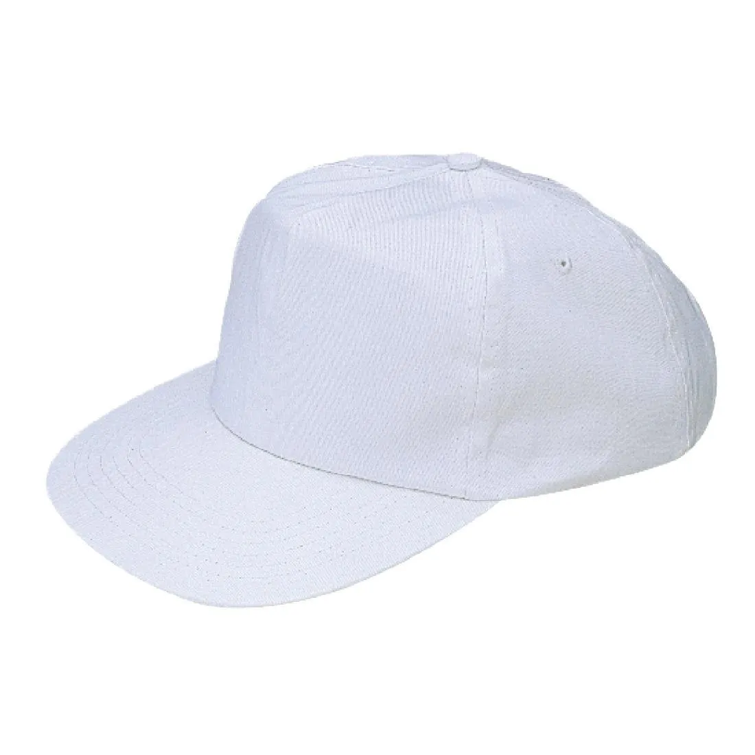 Cappellino da baseball bianco con cinturino regolabile - Taglia unica