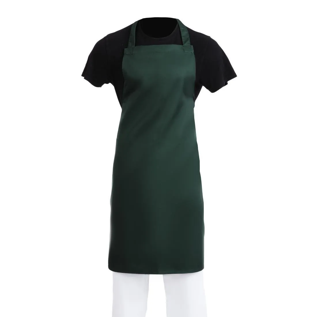 Grembiule Bavaglino Verde Bottiglia - 970 x 710 mm