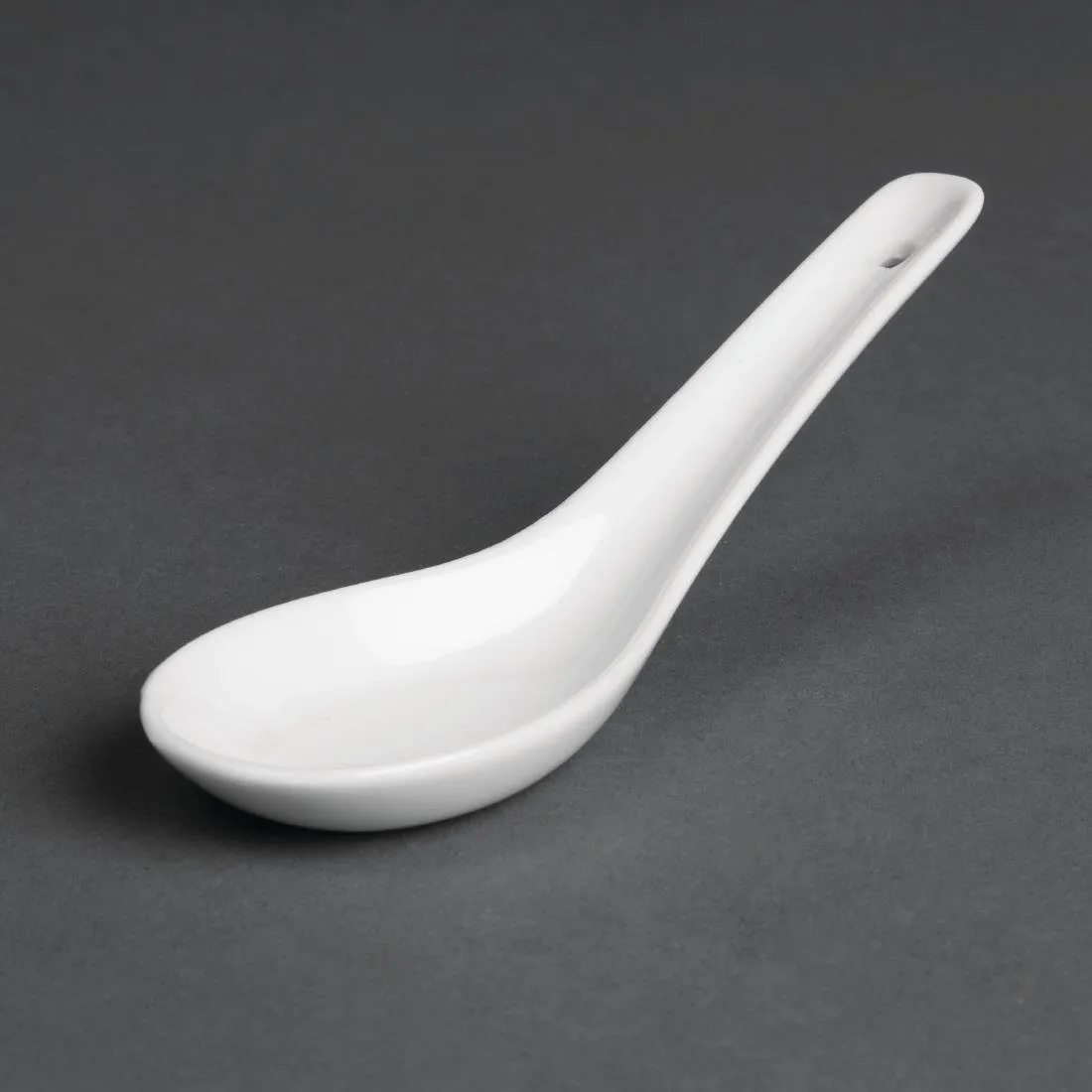 Cucchiaio per riso bianco - L 130 mm - Lotto di 24