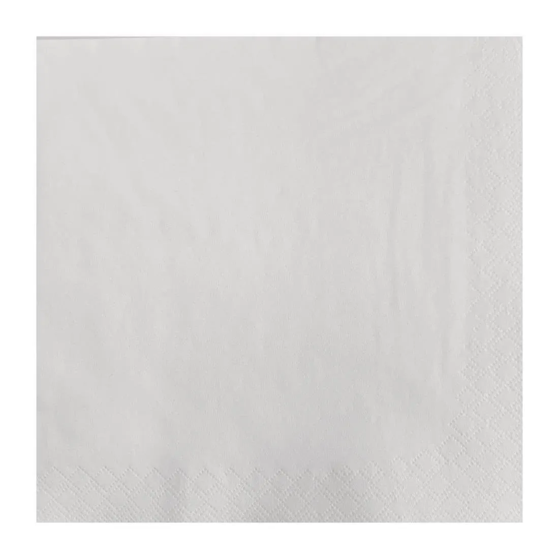 Tovagliolo di carta professionale bianco 3 strati - 400 x 400 mm - Lotto da 4 x 250