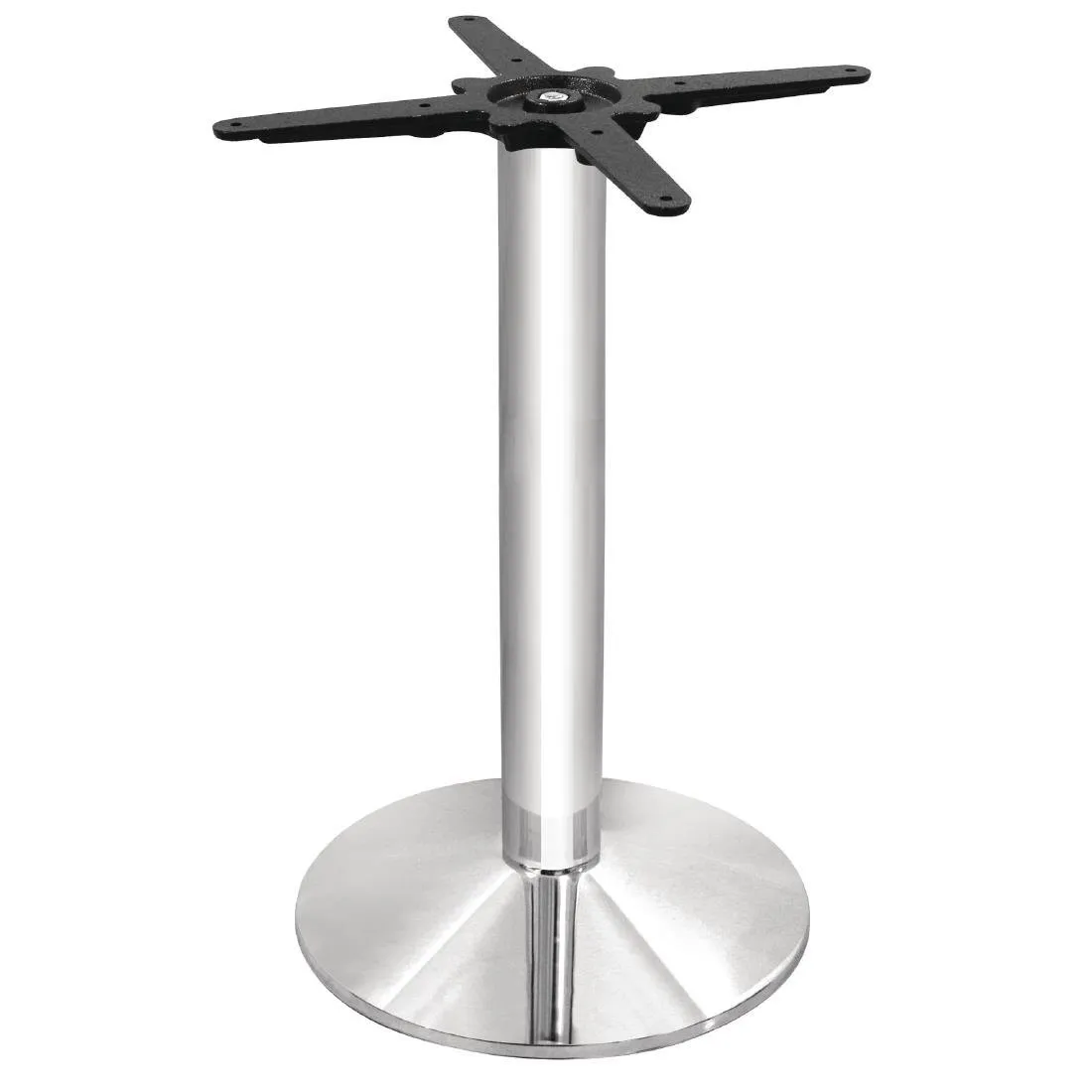Piede Tavolo Rotondo Cromato - Ø 430 mm