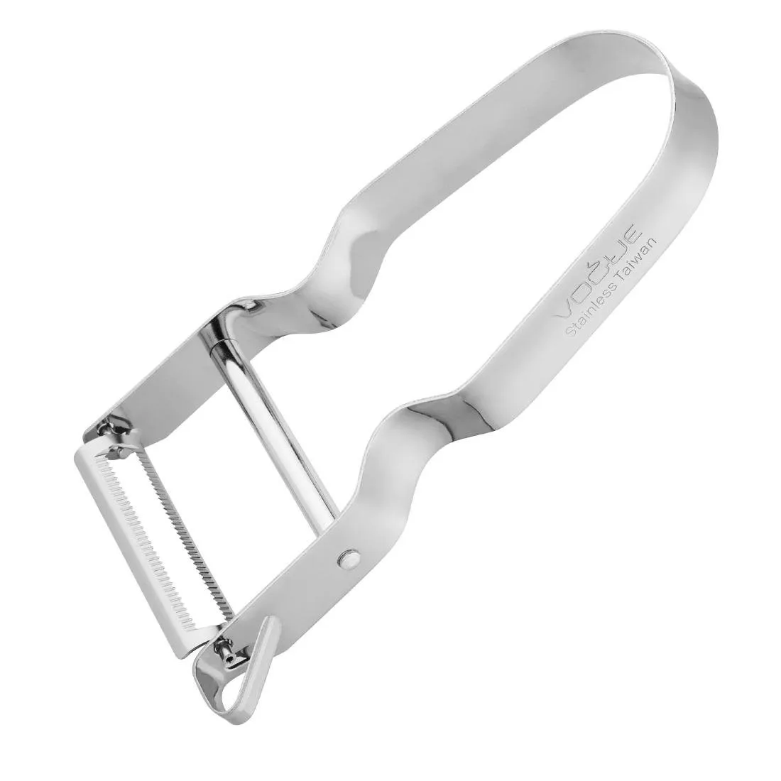 Sbucciatore dentato in acciaio inossidabile