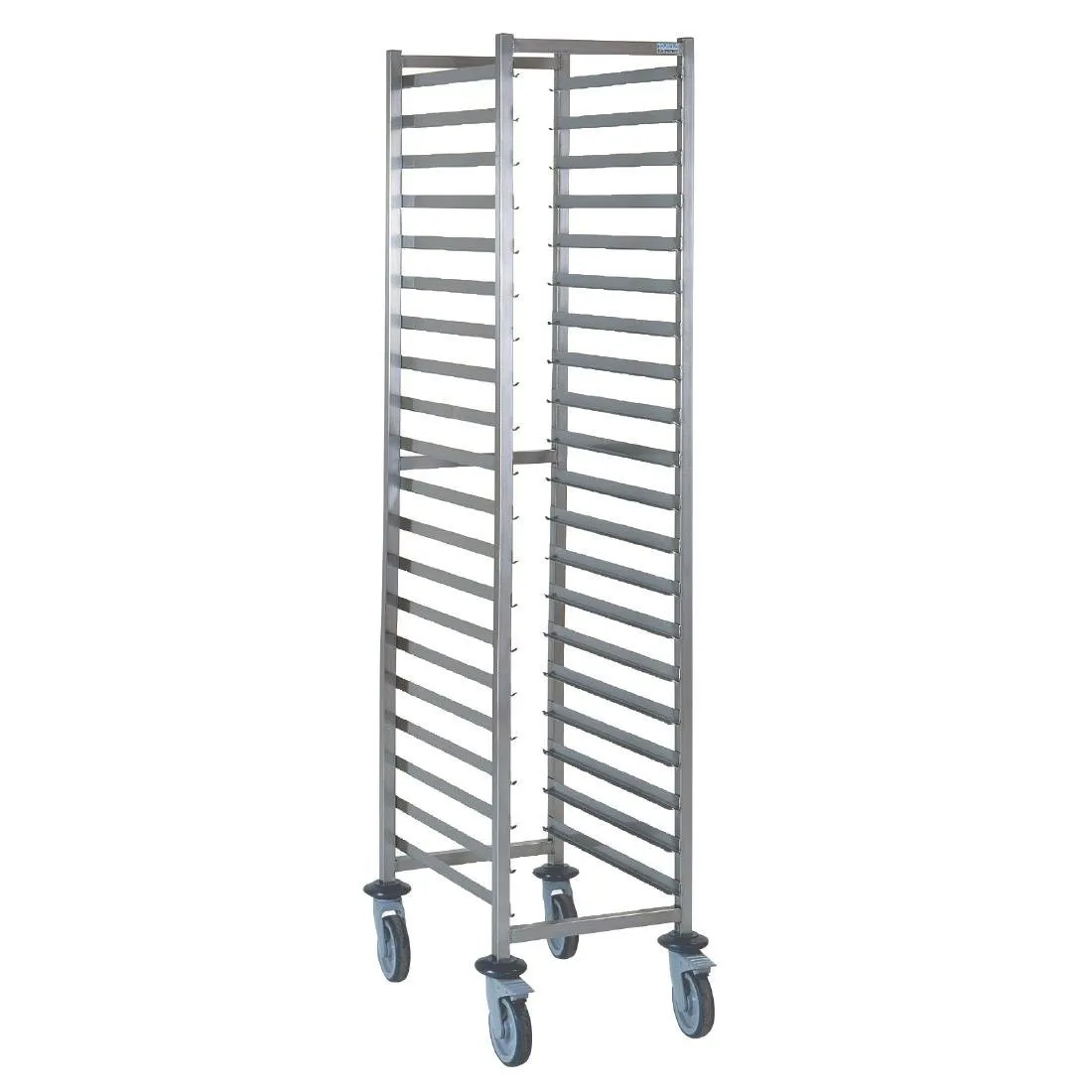 Carrello scorrevole GN 1/1 in acciaio inossidabile - 20 livelli