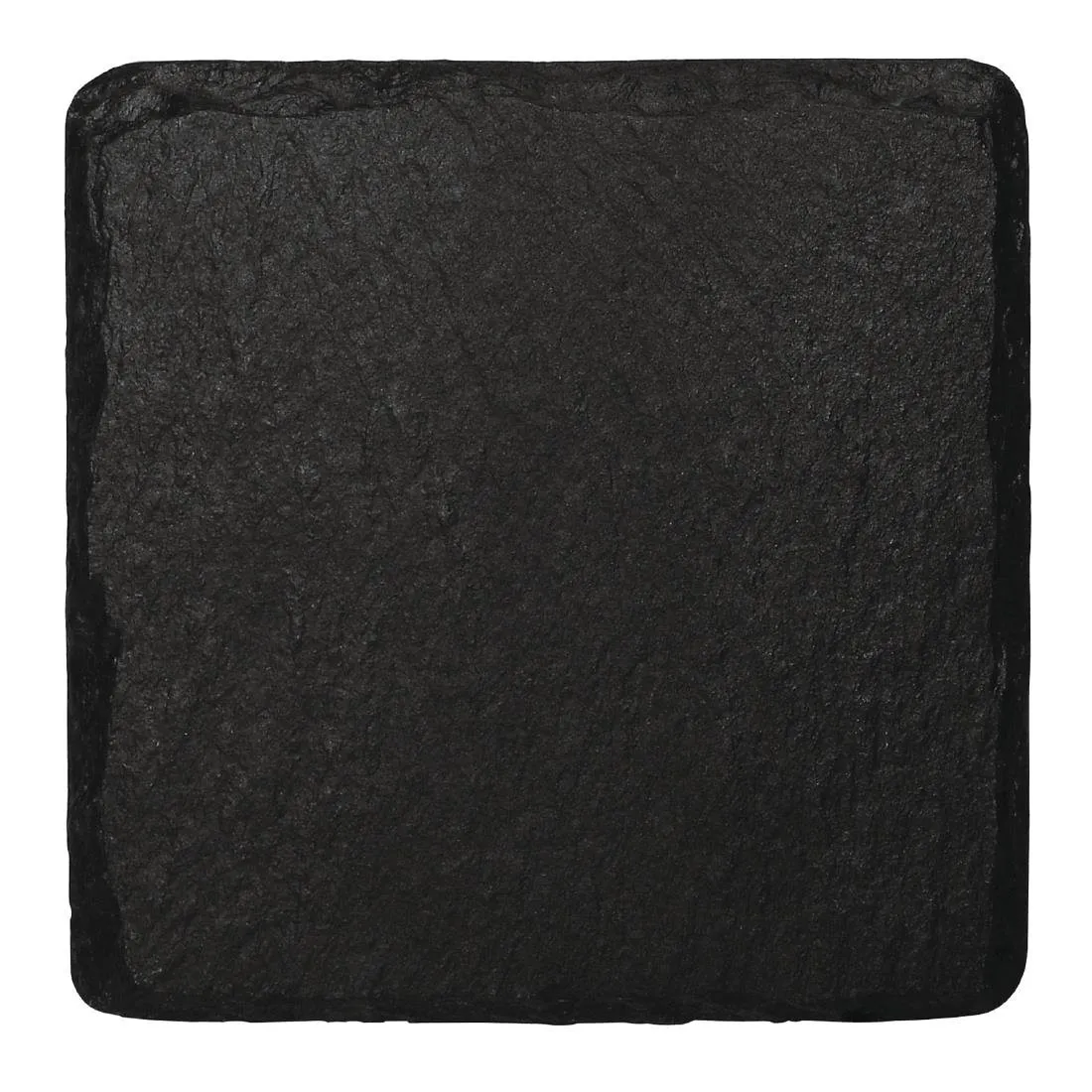 Piatto da presentazione in ardesia naturale - 130 x 130 mm