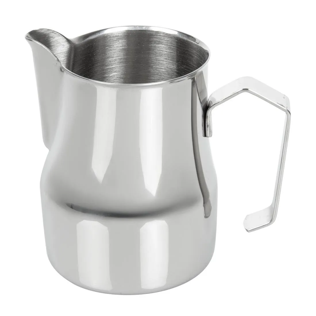 Brocca per latte in acciaio inossidabile con manico - 500 ml
