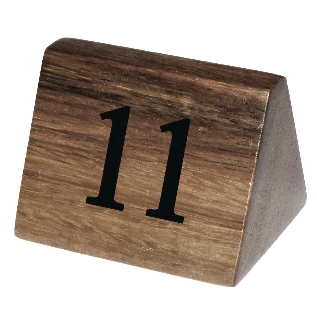 Numeri di tavolo in legno da 11 a 20