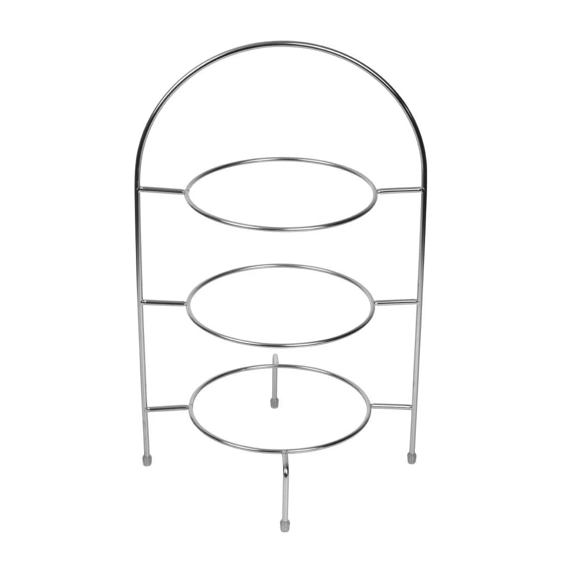 Espositore per tè da salotto per 3 piatti - 210 mm