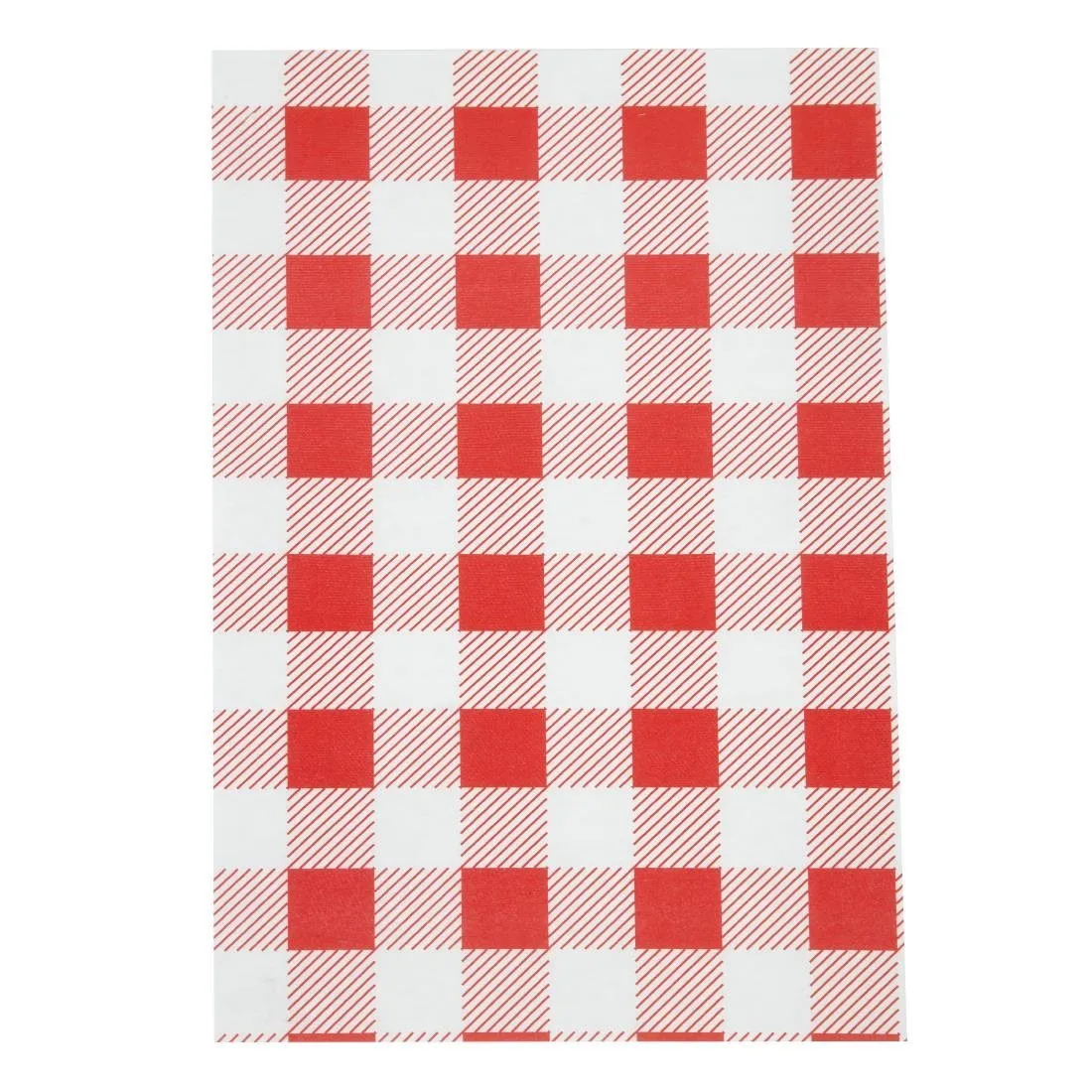 Carta da forno Vichy rossa 190 x 310 mm - Lotto da 200