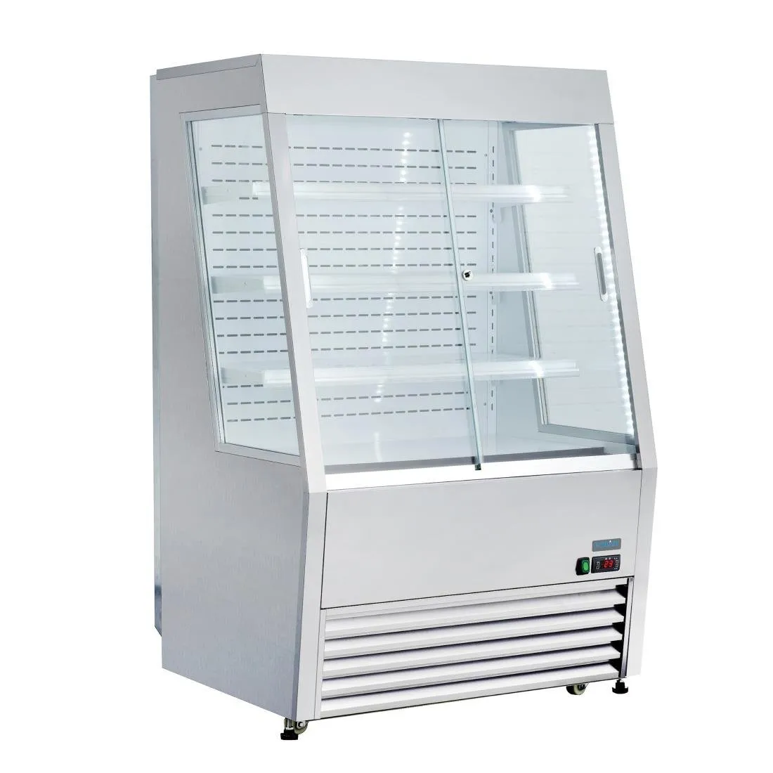 Vetrina Murale Refrigerata Positiva 3 Ripiani - 918 mm