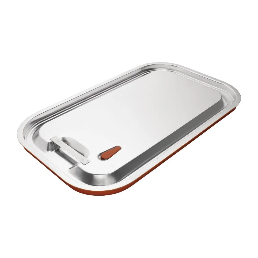 Coperchio ermetico in acciaio inossidabile e silicone per vassoio GN 1/1