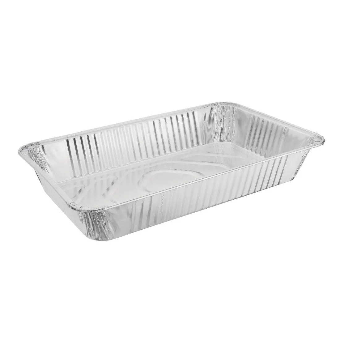 Piatto Rettangolare in Alluminio GN 1/1 da 9,6 L - Lotto di 5